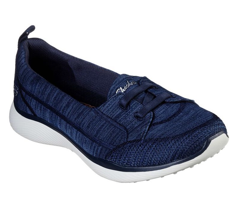 Skechers Microburst 2.0 - Best Ever - Womens Slip On Shoes Navy [AU-CI4040]